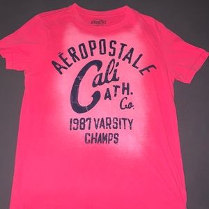 Aeropostale Short Sleeve “Pink” Sports Tee / Size Medium